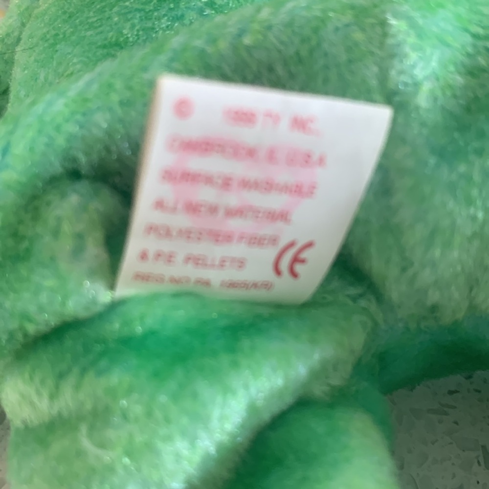 Ty Beanie Baby 1998/1999 Kicks the Soccer Bear Plush Retired Vintage Rare - Picture 5 of 6